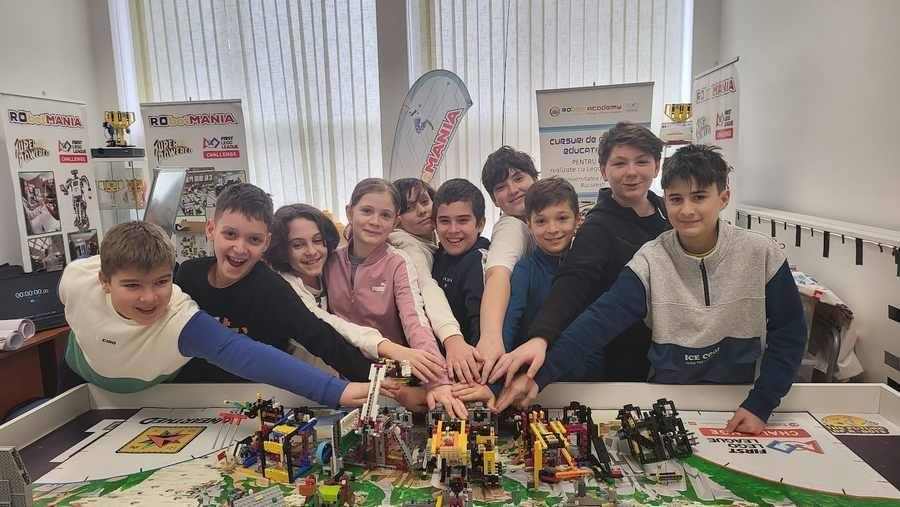 RObot Academy în acțiune